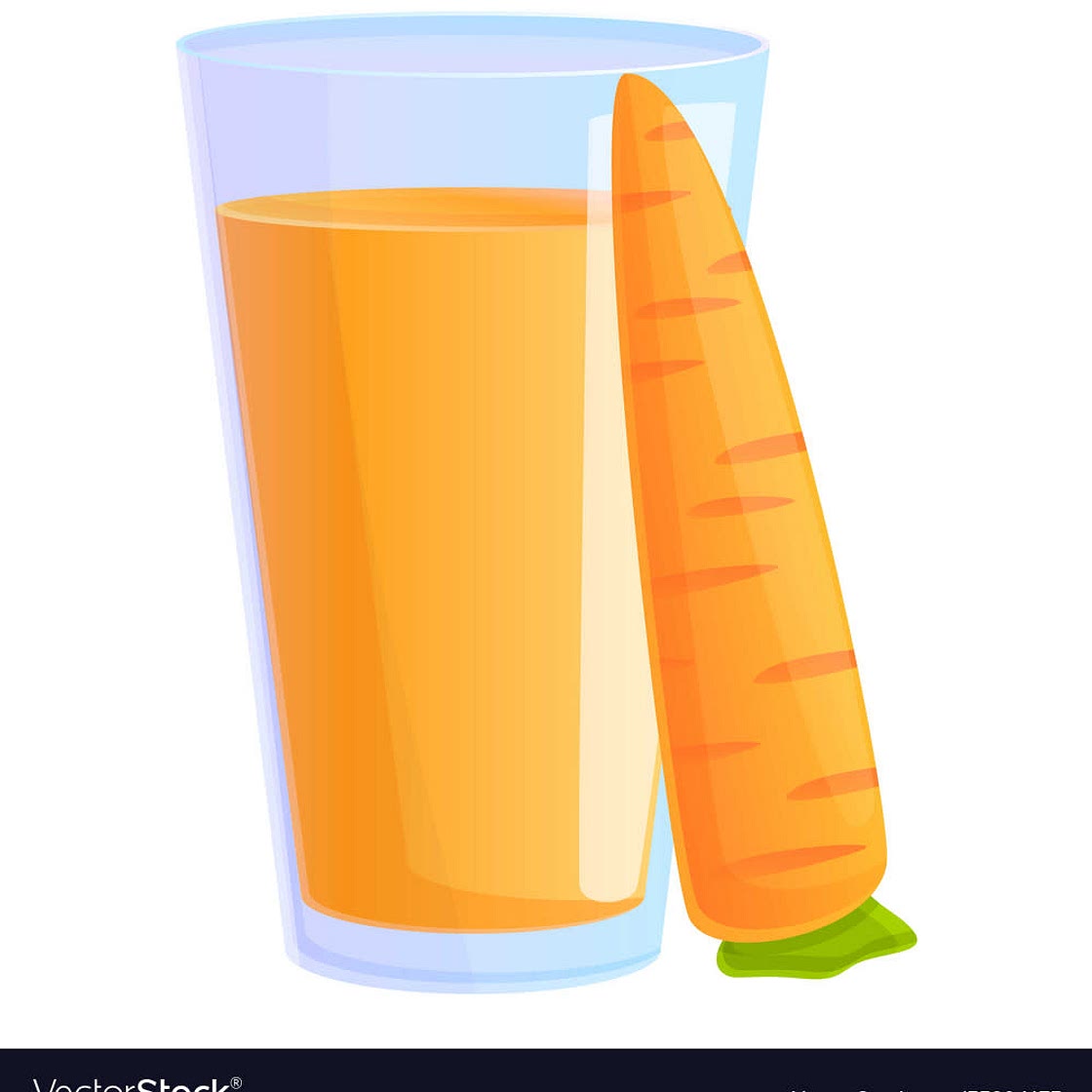 Orange pineapple carrot juice