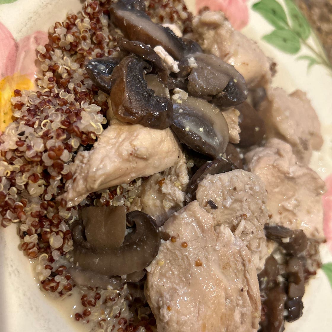 Dijon Chicken and Mushrooms (One Pan)