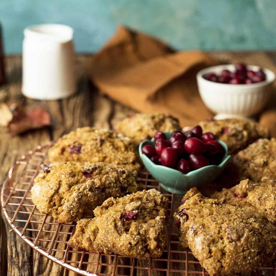 Healthy Maple Pumpkin Scones