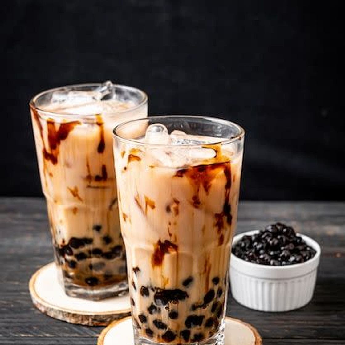 Bubble tea con café