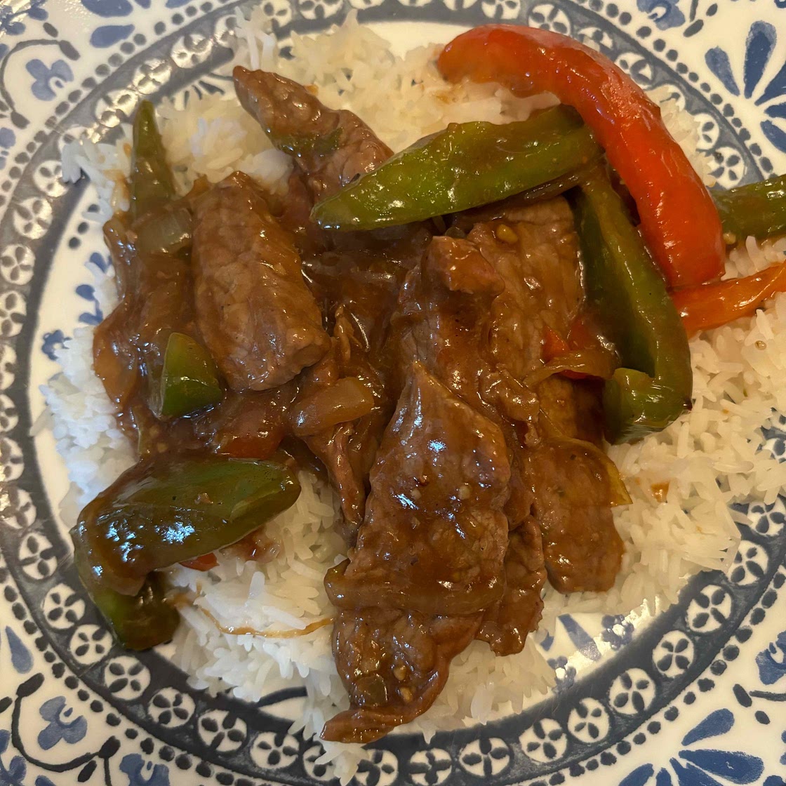 Easy Pepper Steak