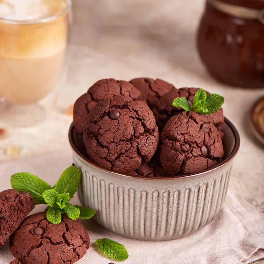3 Ingredient Nutella Cookies