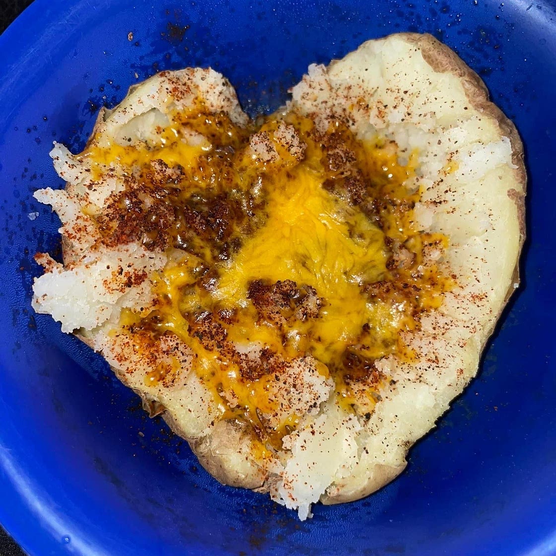 Loaded baked potato 