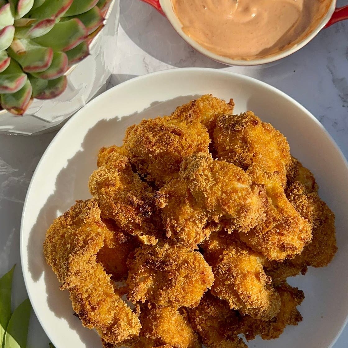 Golden Roast Chicken Bites