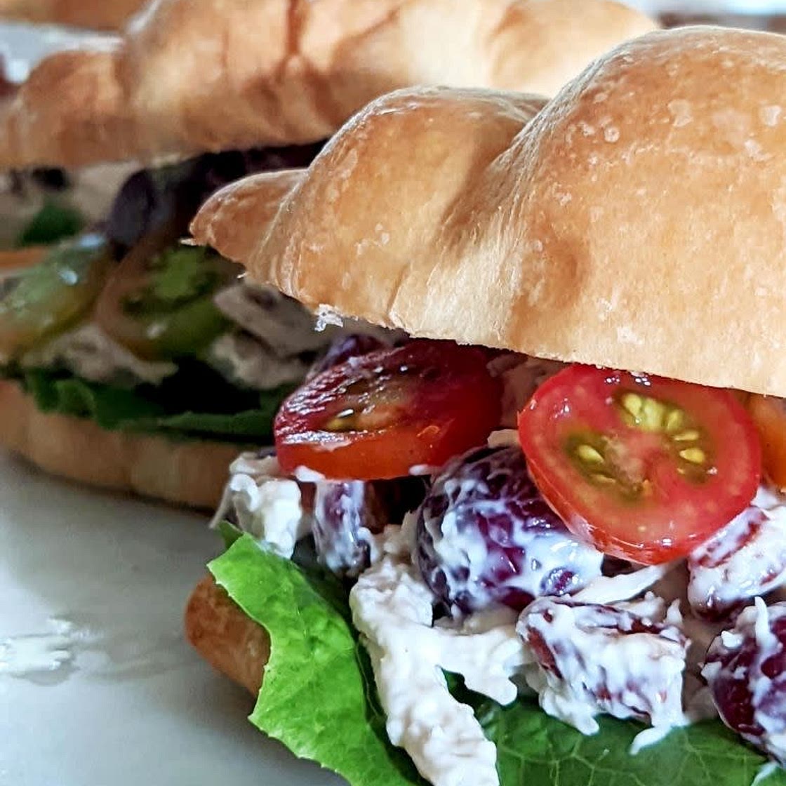 Chicken Salad Croissant Sandwiches 
