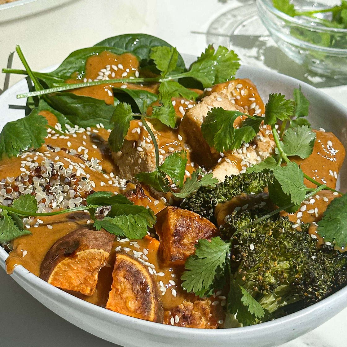 Peanut Protein Power Bowl