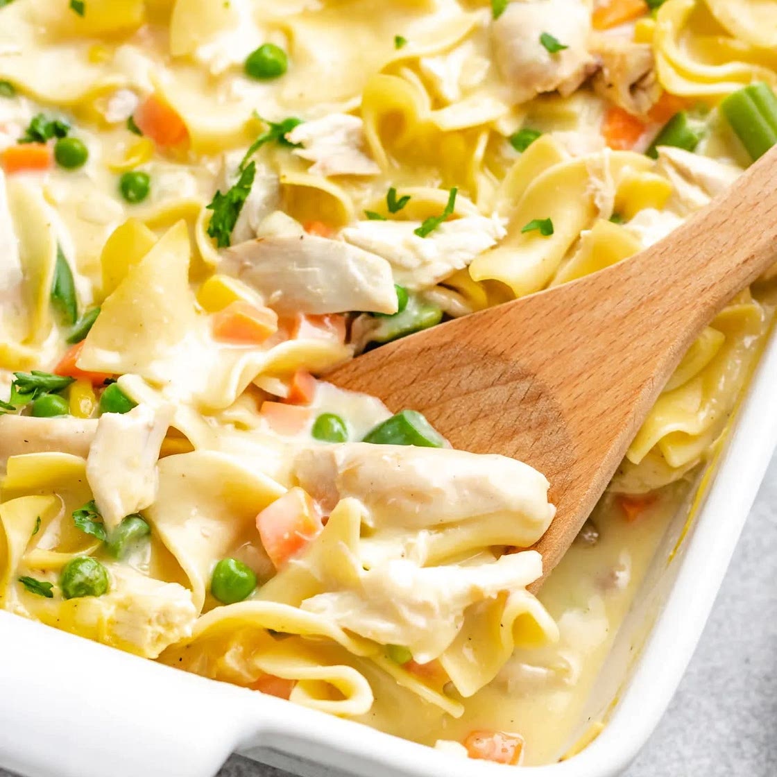Creamy Chicken Noodle Casserole