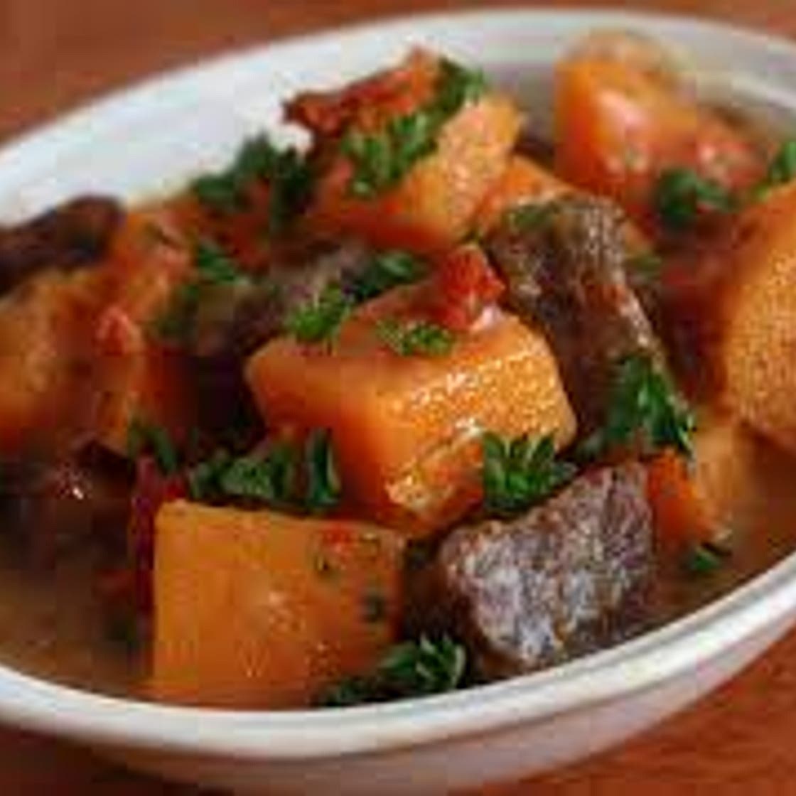 Beef Stew with Butternut Squash