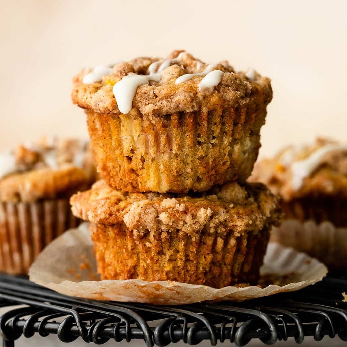 Peach Streusel Muffins 