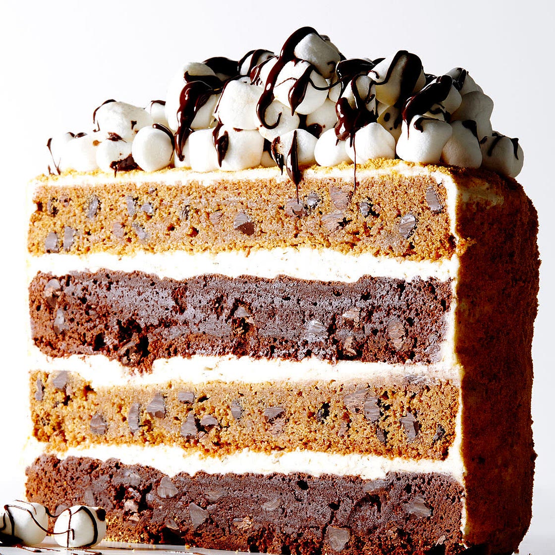 Superb S’mores Layer Cake