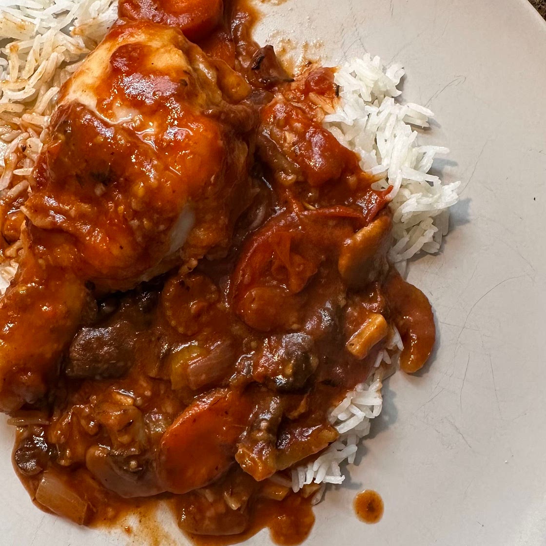 Chicken cacciatore