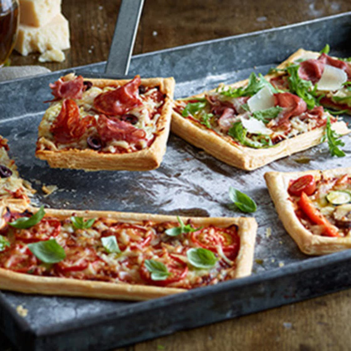 Puff Pastry Pizza