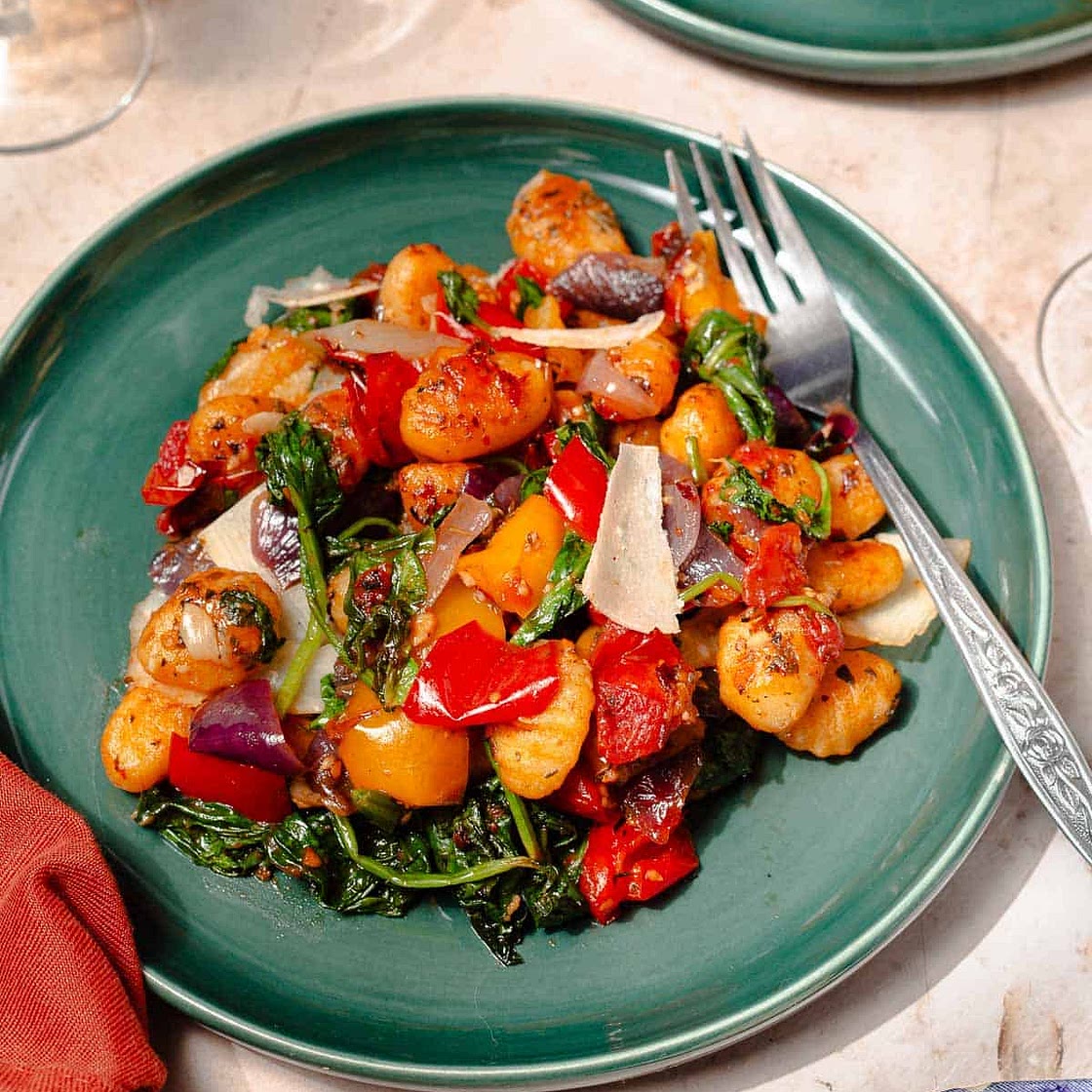 Sheet Pan Gnocchi with Roasted Vegetables