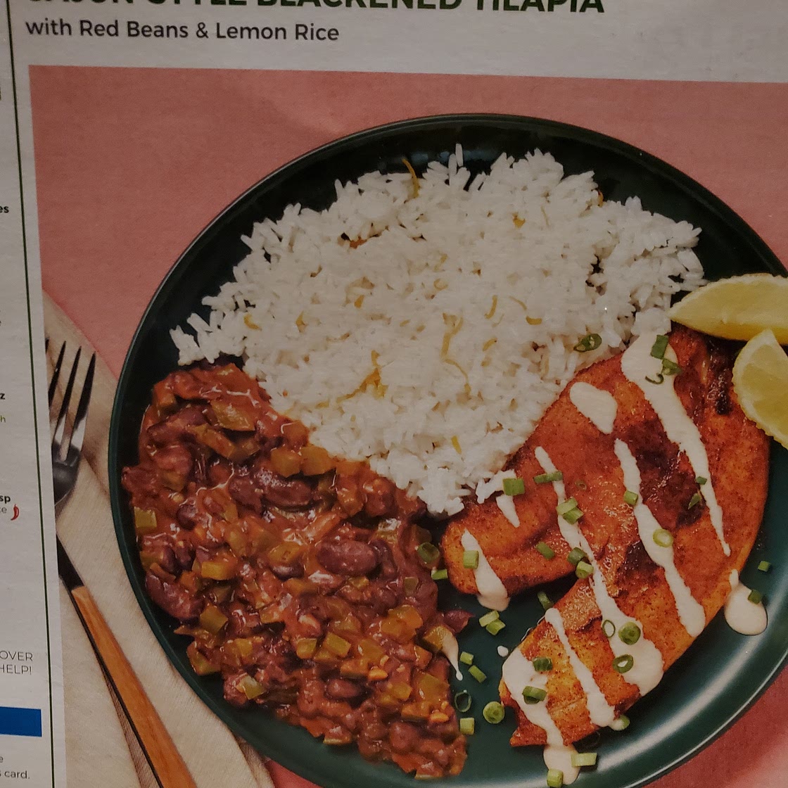 HF - Cajun style tilapia