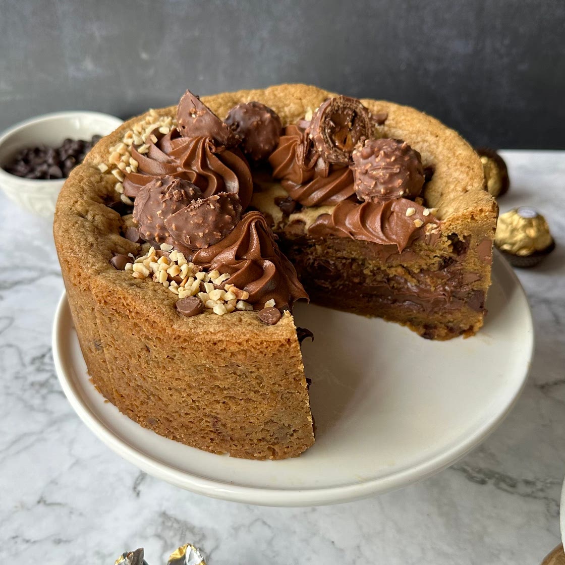 Ultimate Chocolate Stuffed Cookie Dough Cake