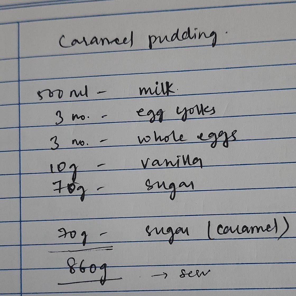 Caramel pudding 🍮