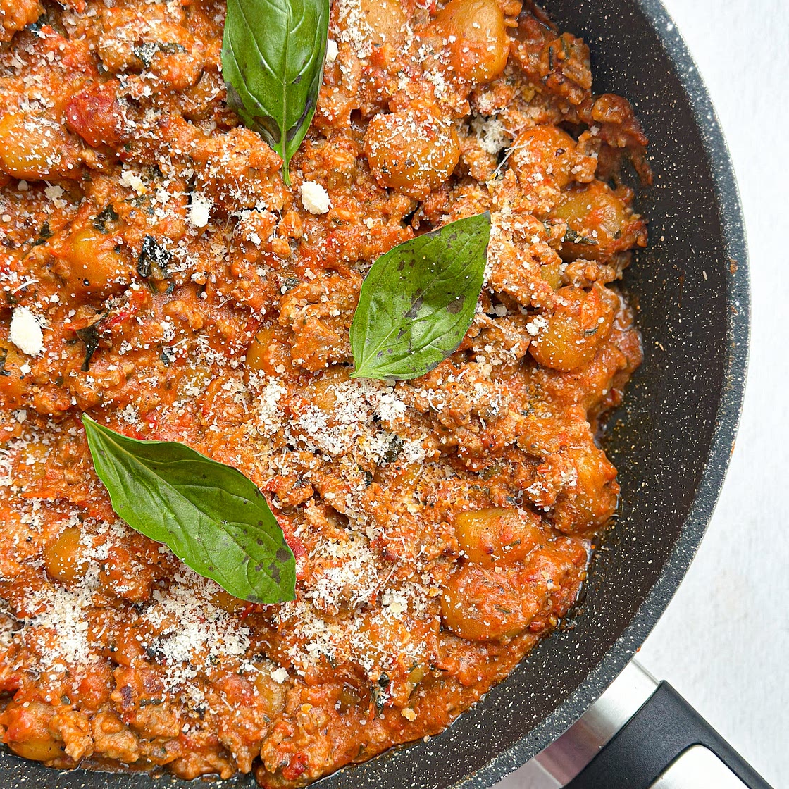 One Pot Gnocchi with Sausage