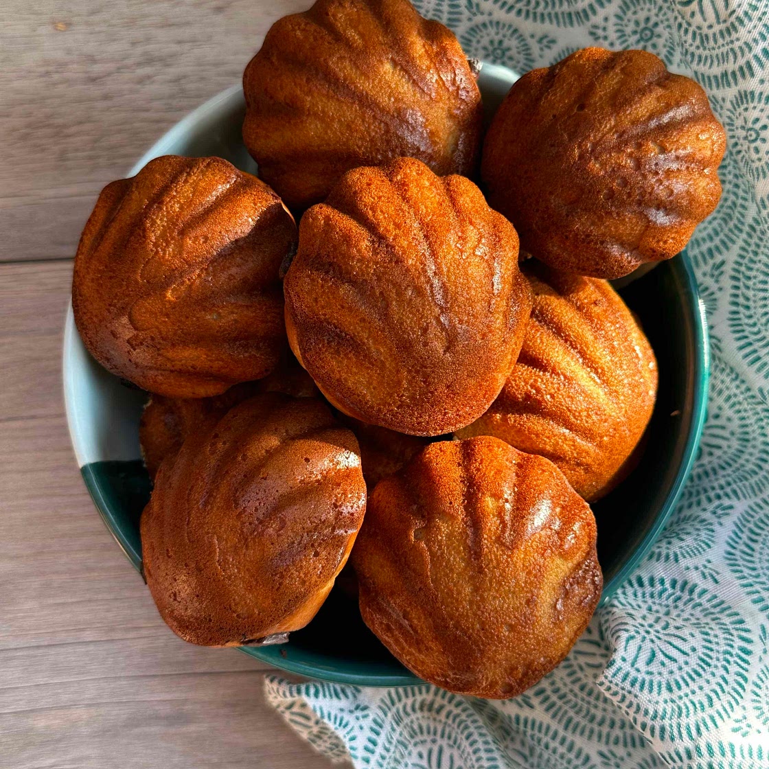 Madeleines protéinés 