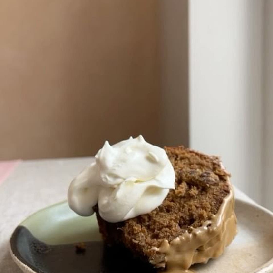 Coffee, cardamom and walnut cake - SAVE THE RECIPE
