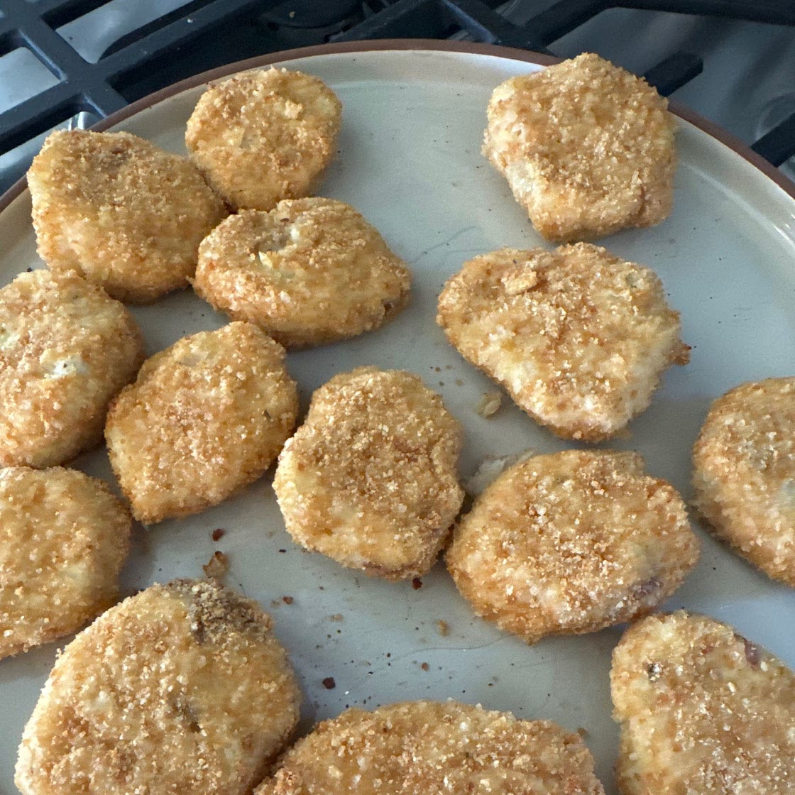 Homemade Chicken Nuggets (with Sweet Potato)