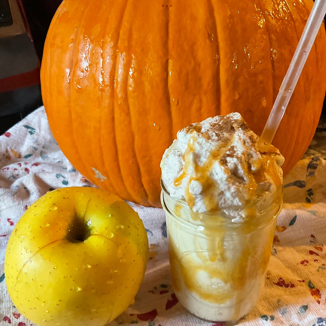 Apple cinnamon fall smoothie 