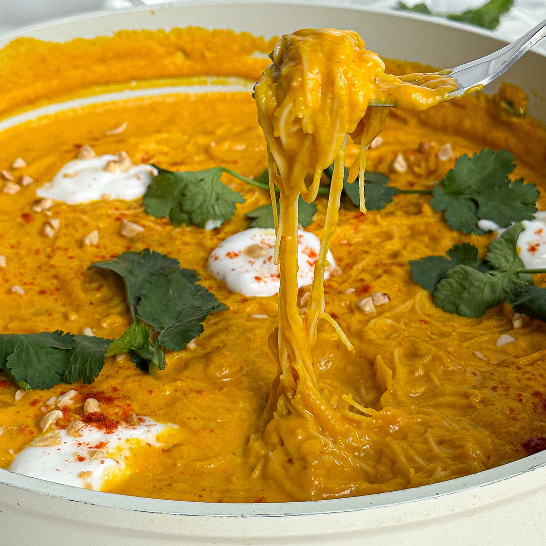 Curried Carrot Noodle Soup