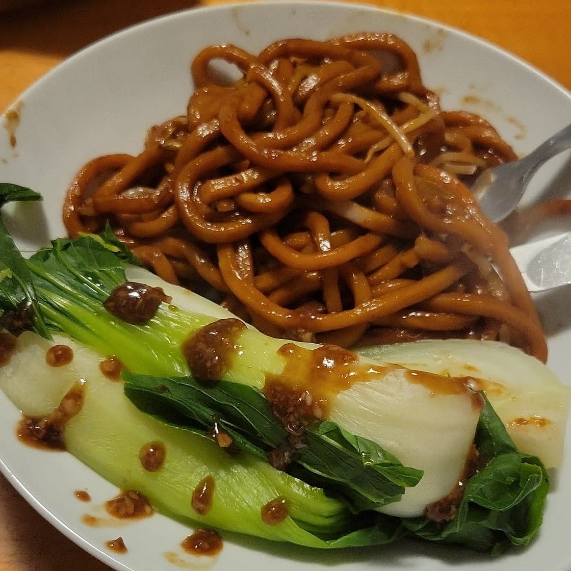 Soy Sauce Pan-fried Noodles
