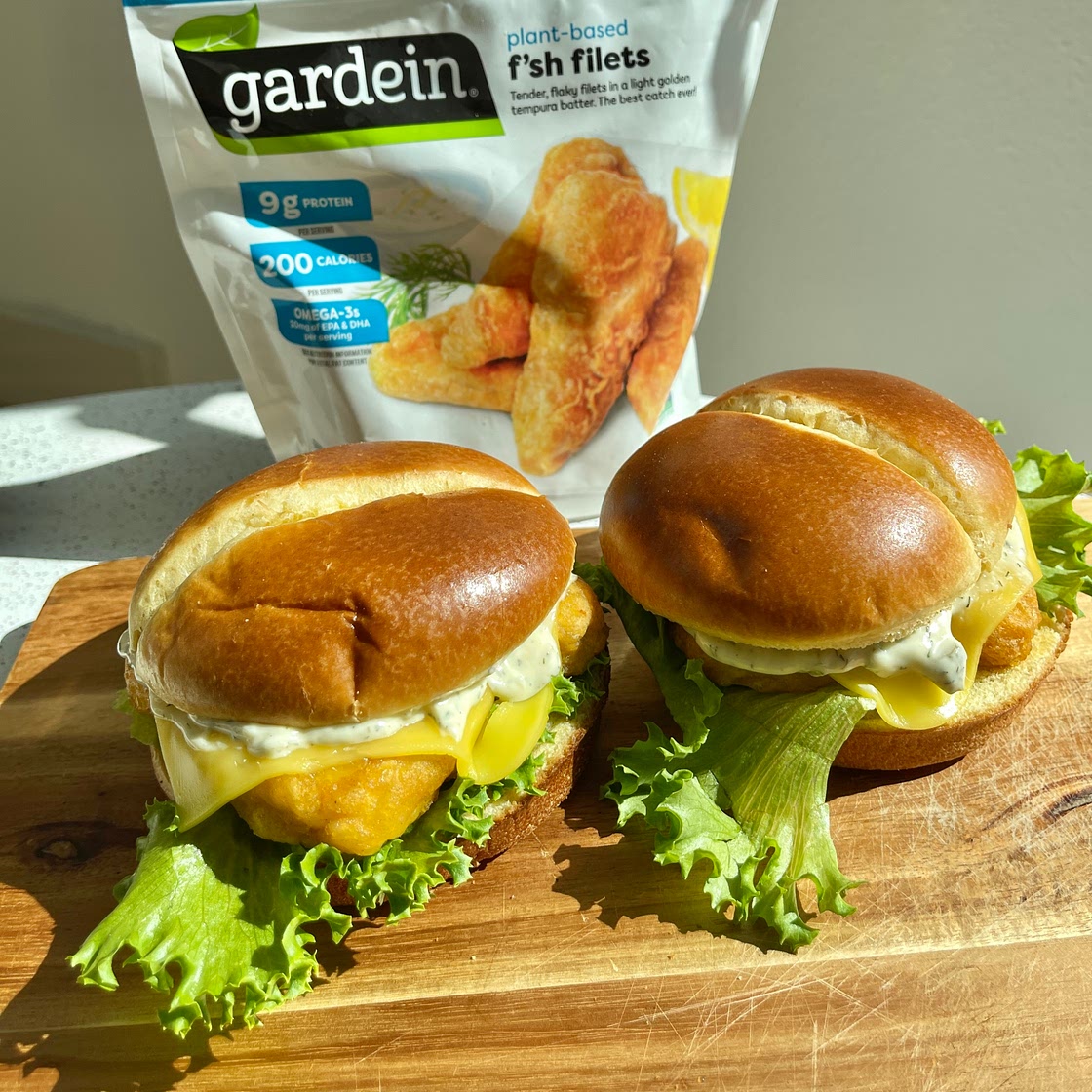 Plant-based Fish Filet Sandwiches