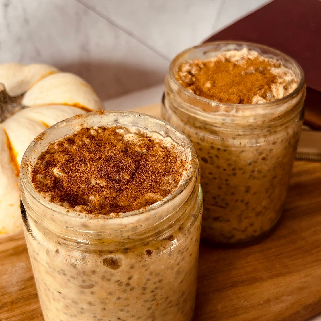 Pumpkin Pie Overnight Oats