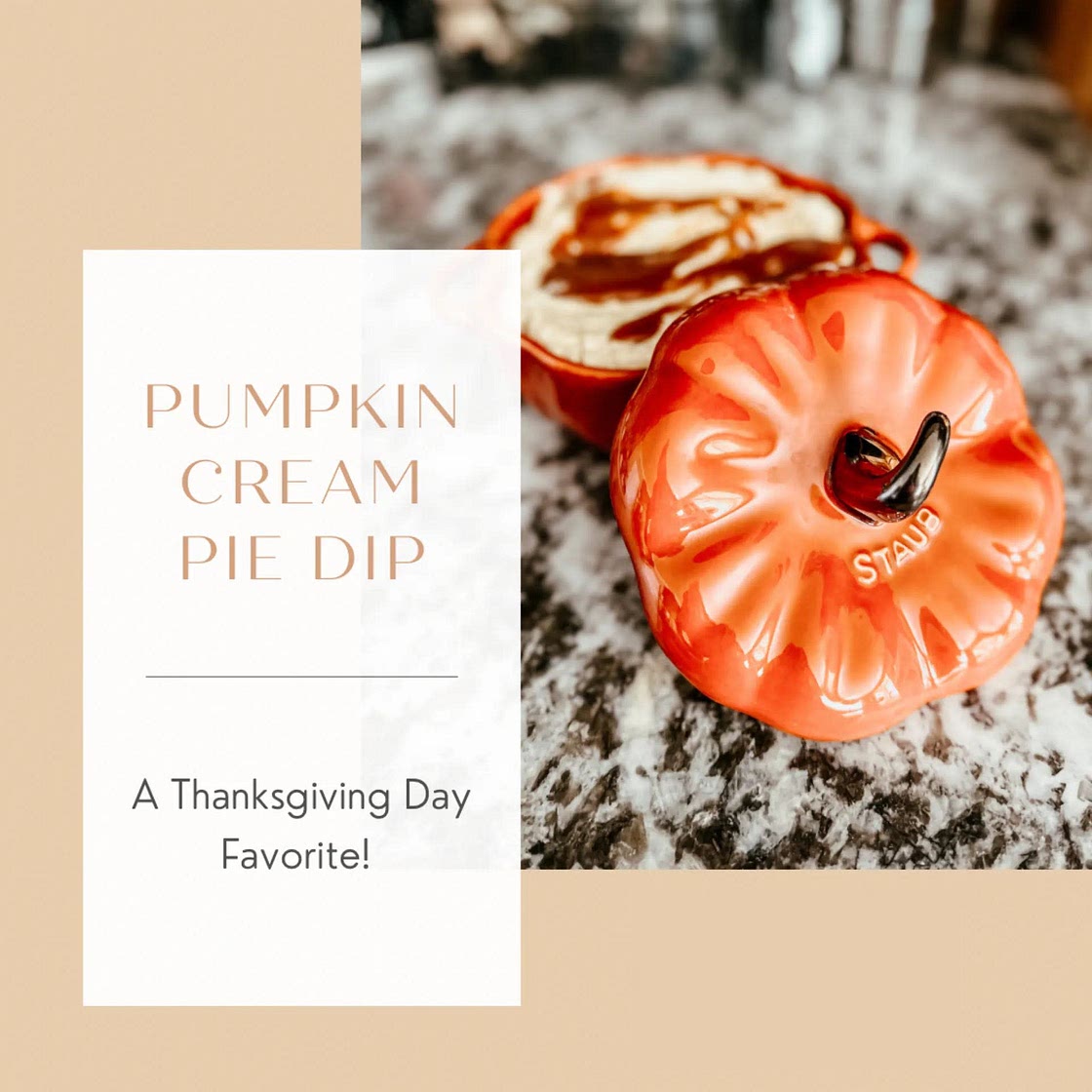Pumpkin Cream Pie Dip