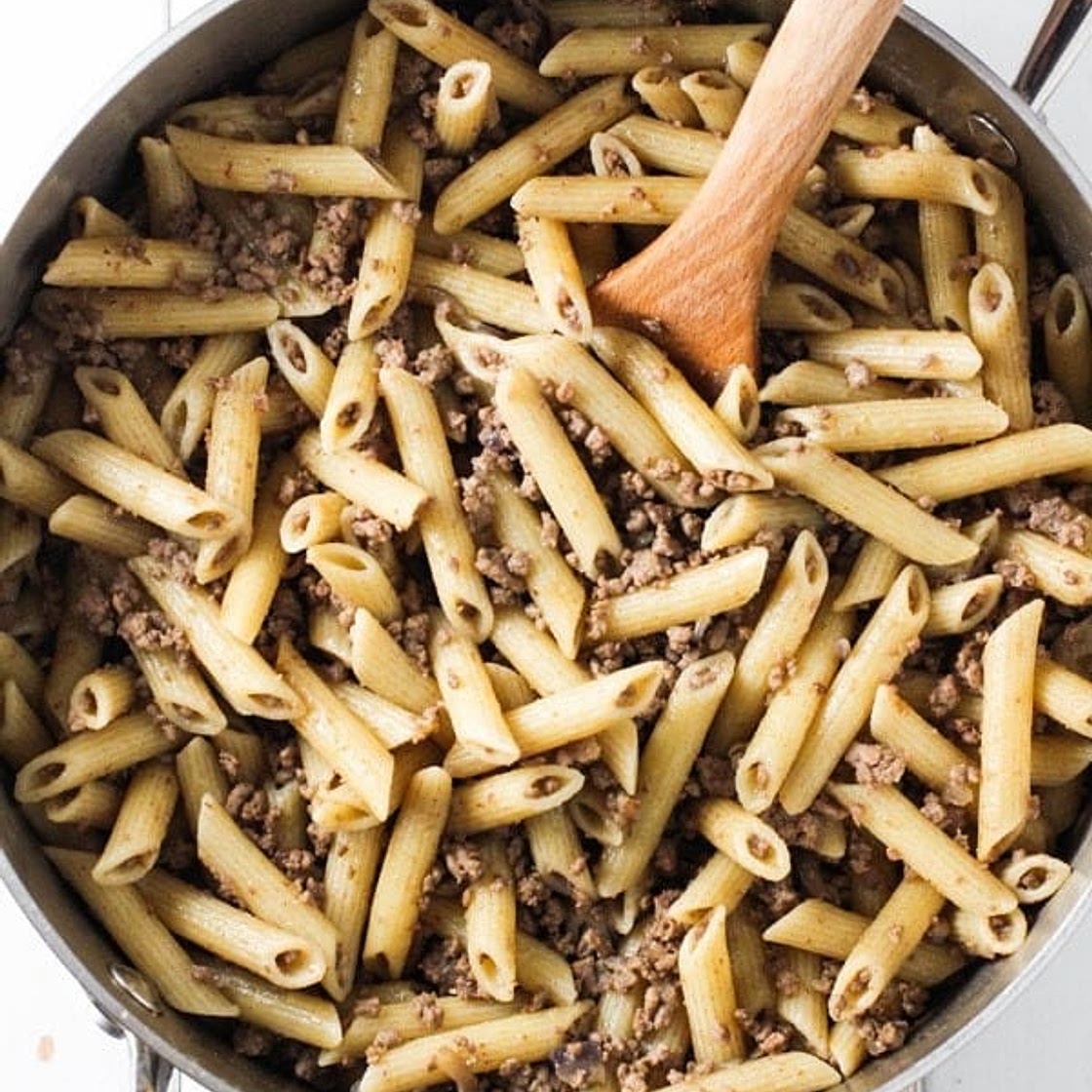 Makarony Po Flotski (Russian Navy Style Pasta)