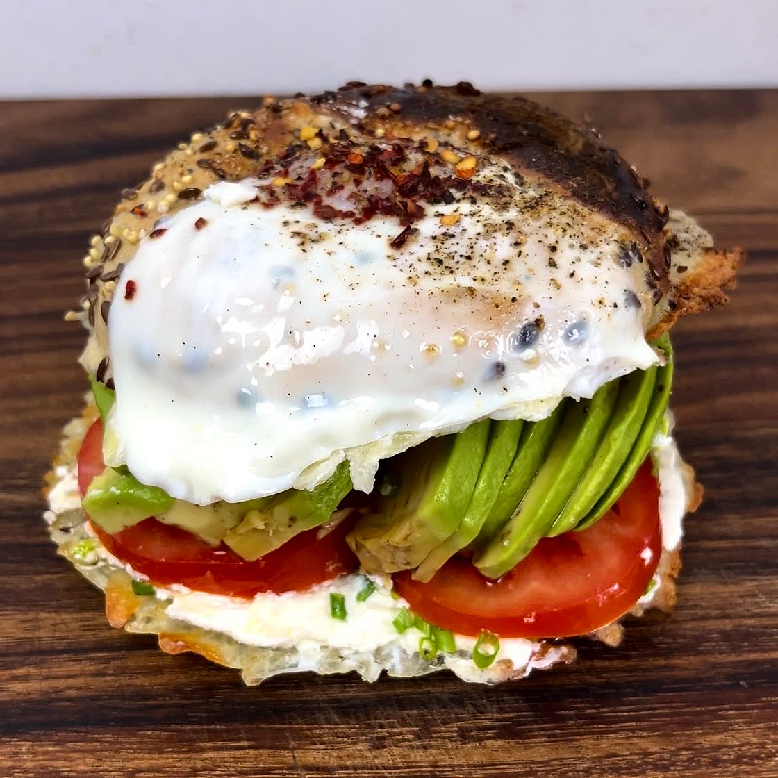 Ei im Bagel Sandwich