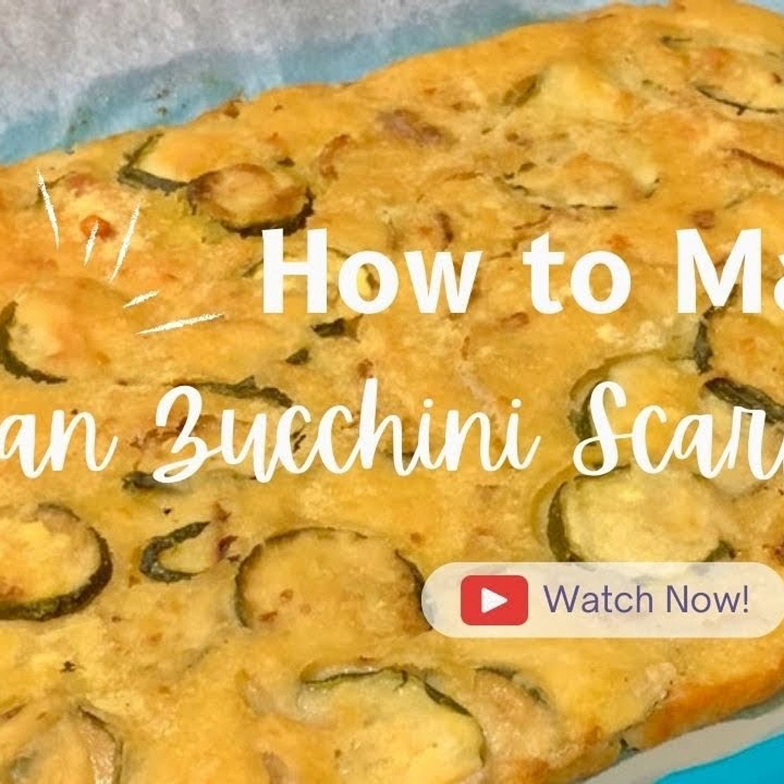 Italian Zucchini Scarpaccia | step-by-step recipe | @JoinYourLif