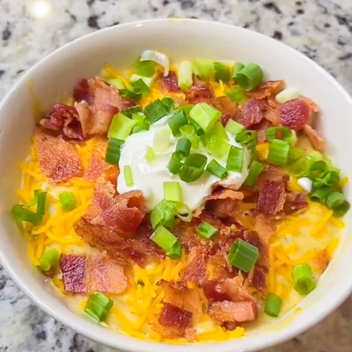 Crock Pot Loaded Baked Potato Soup