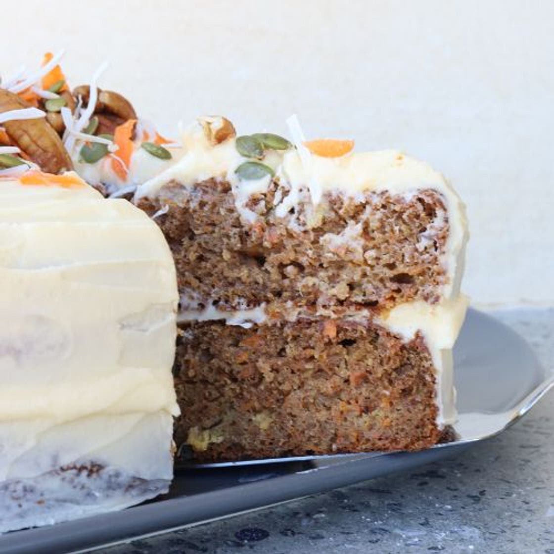 Sourdough Carrot Cake