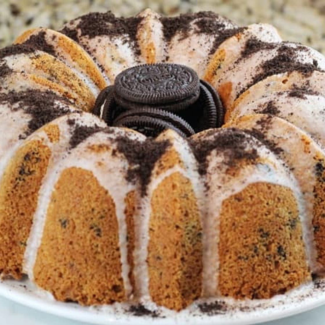 Oreo Pound Cake