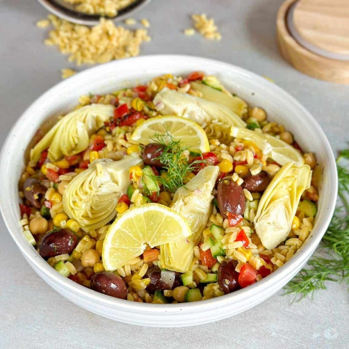 Mediterranean Orzo Pasta Salad