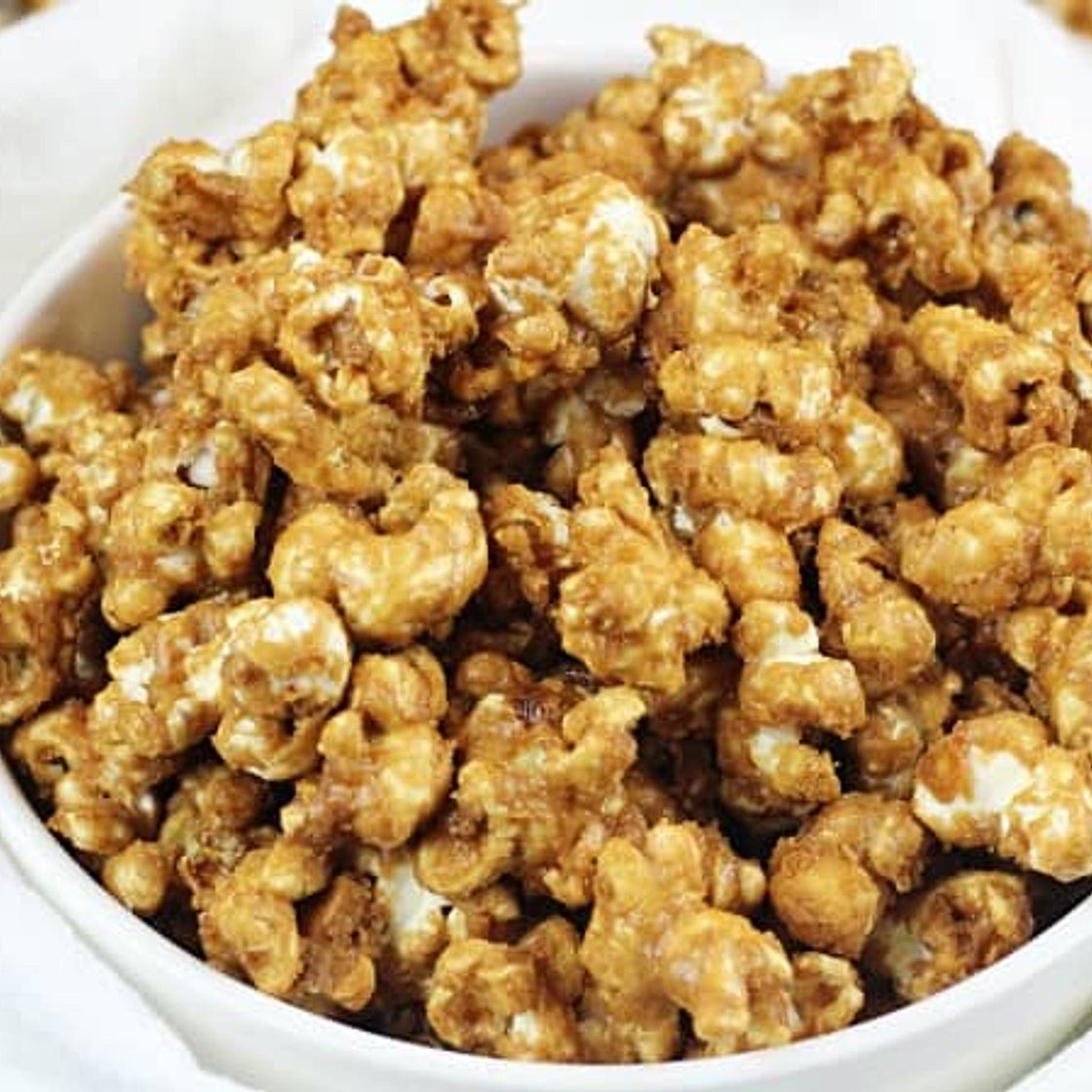 Homemade Caramel Popcorn