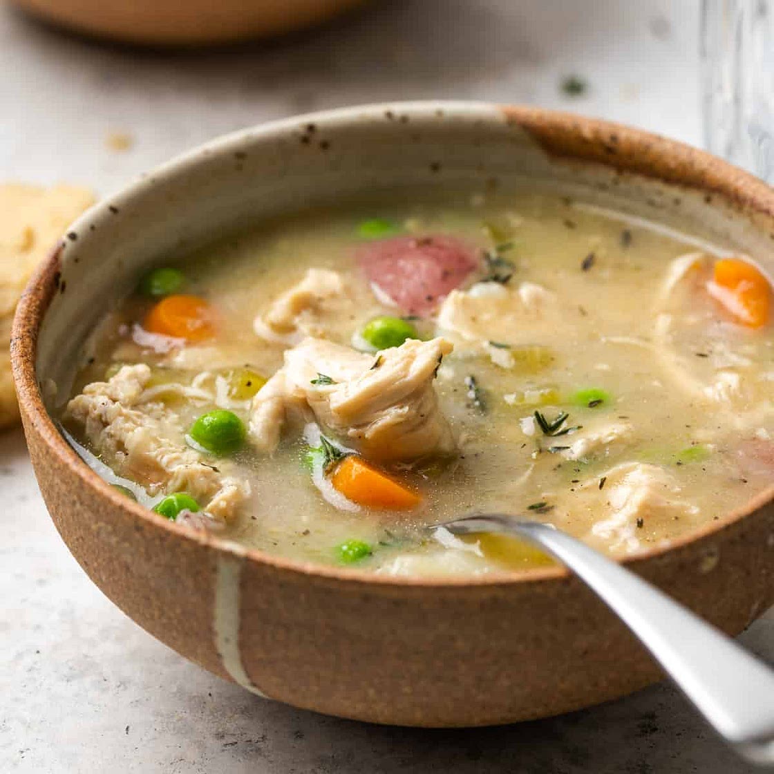 Instant Pot Chicken Pot Pie Soup