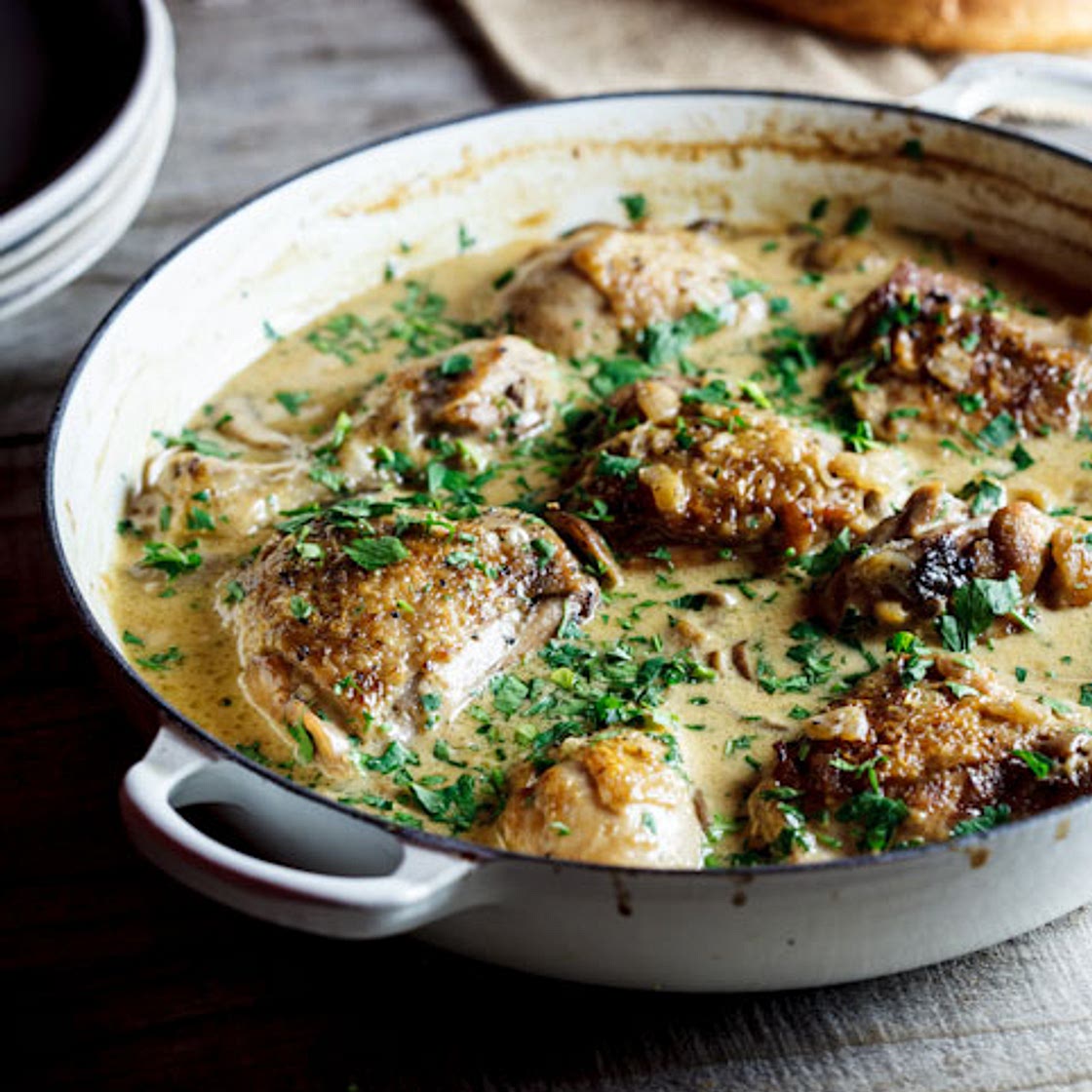Nigel Slater's Coq au Riesling
