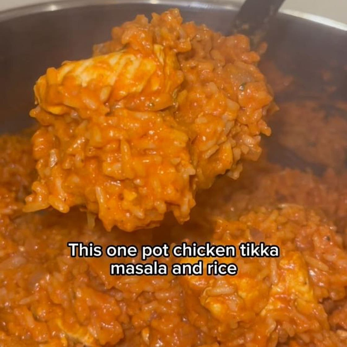 One Pot chicken tikka masala rice
