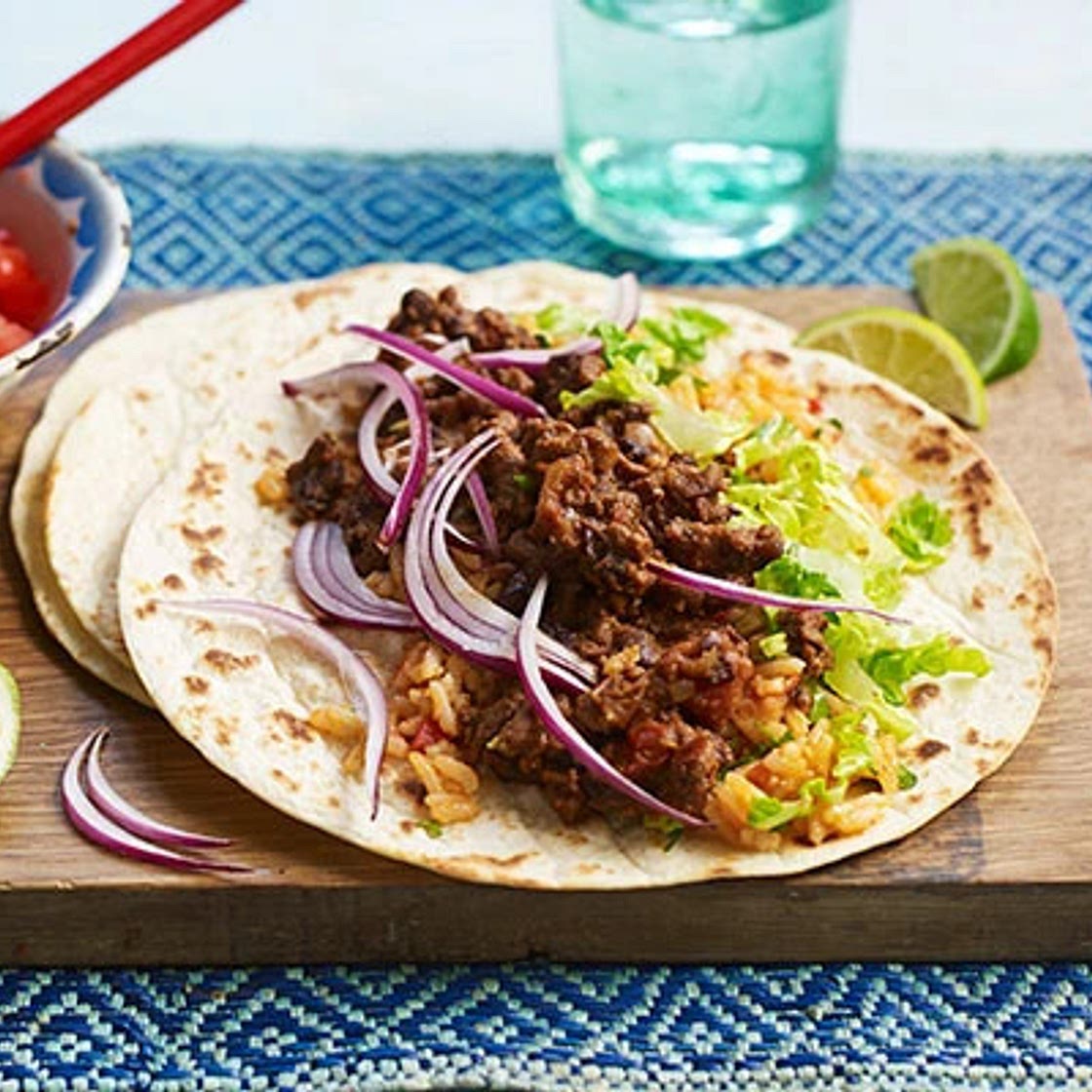 Rundvleesburrito's