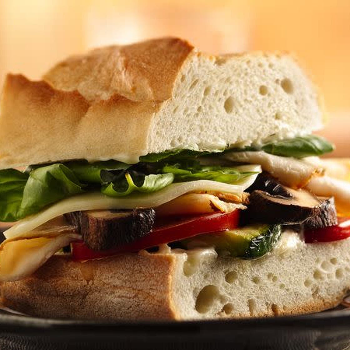 Grilled Chicken and Vegetable Sandwiches