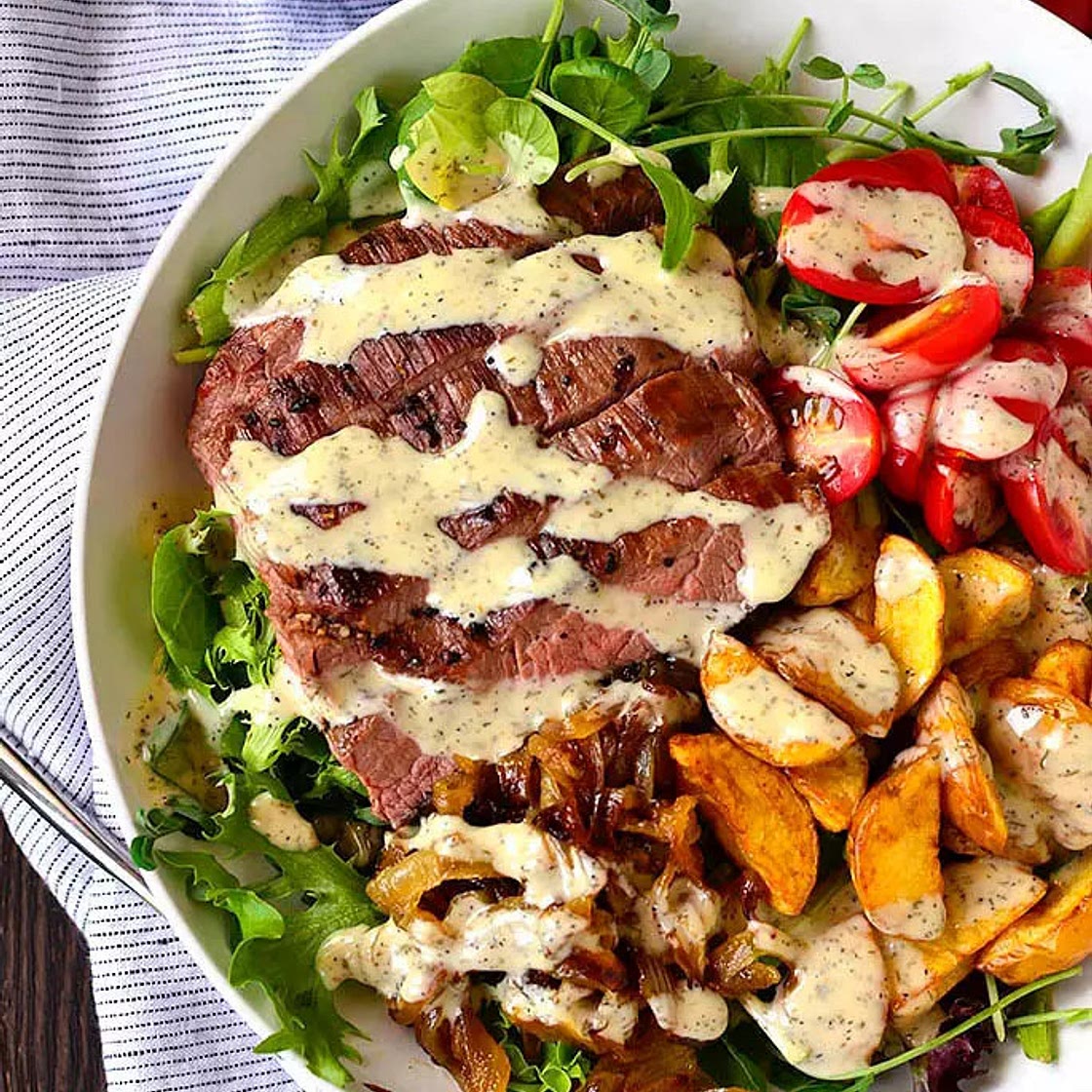 Steak and Potato Bowls