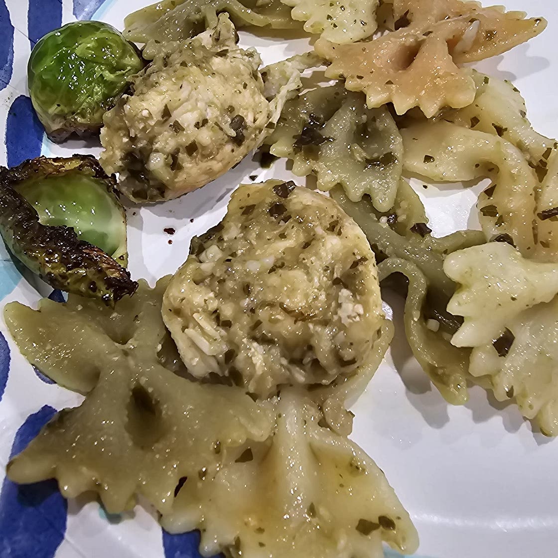 Creamy Chicken Pesto Pasta