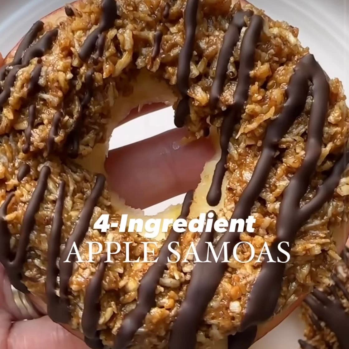 4-Ingredient Apple Samoas