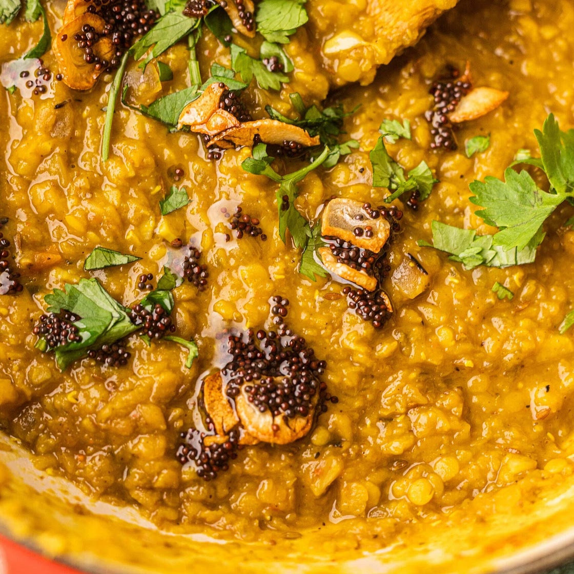 Masoor Dal Tadka (Red Lentil Dal)