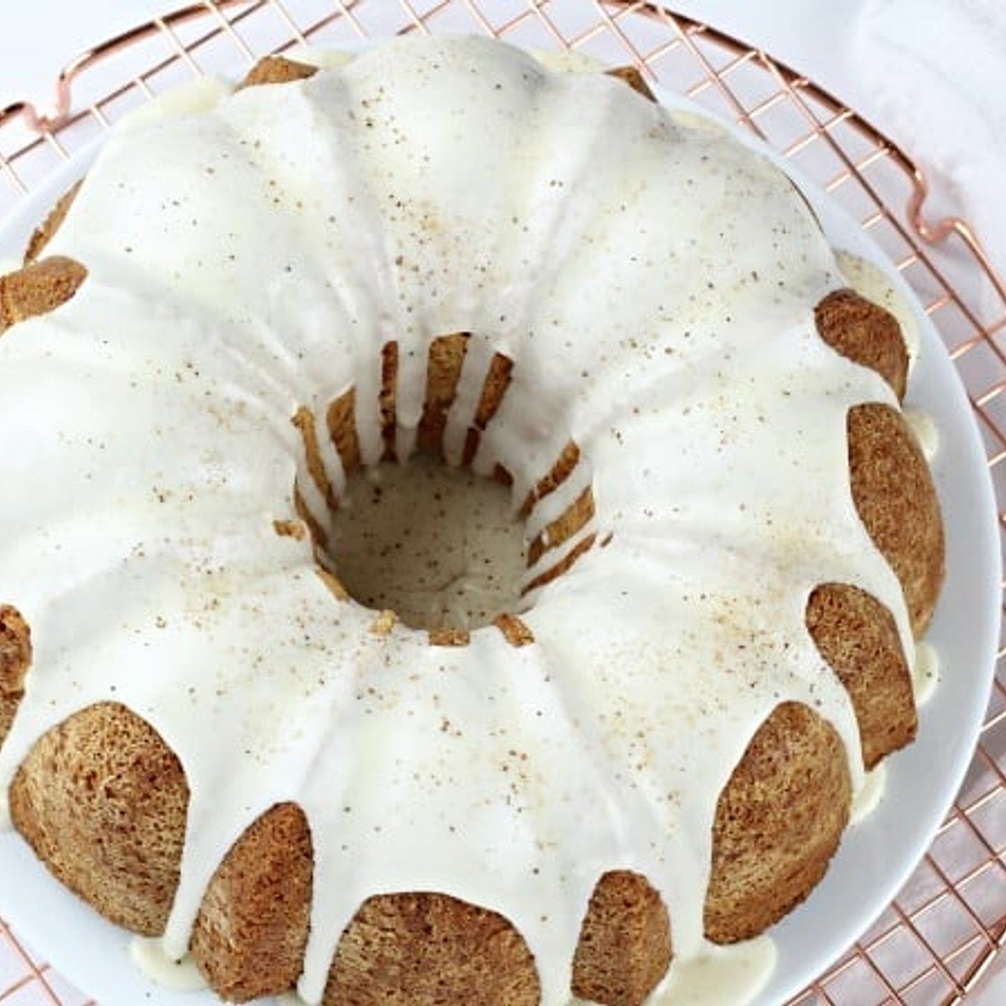 Eggnog Pound Cake