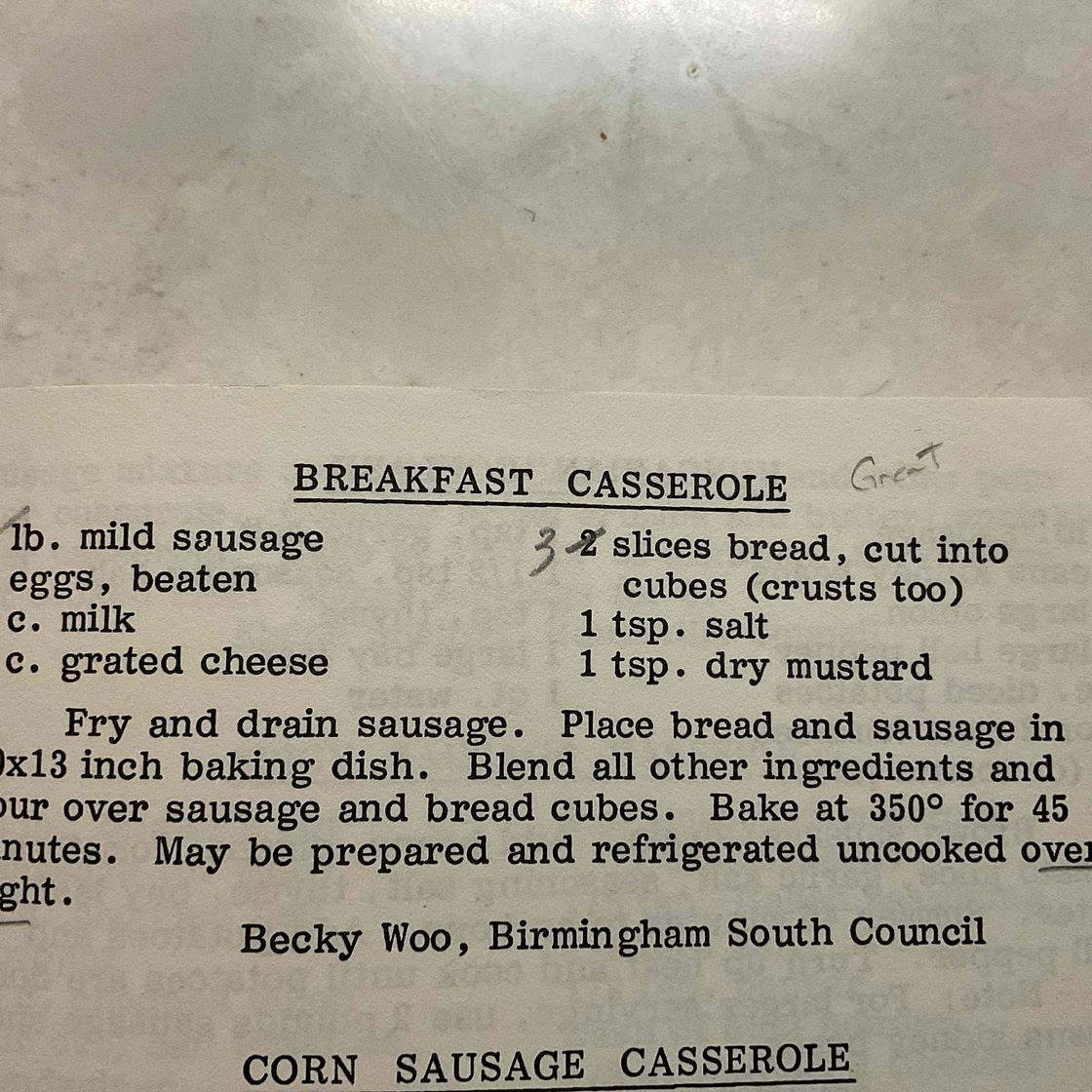Breakfast Casserole