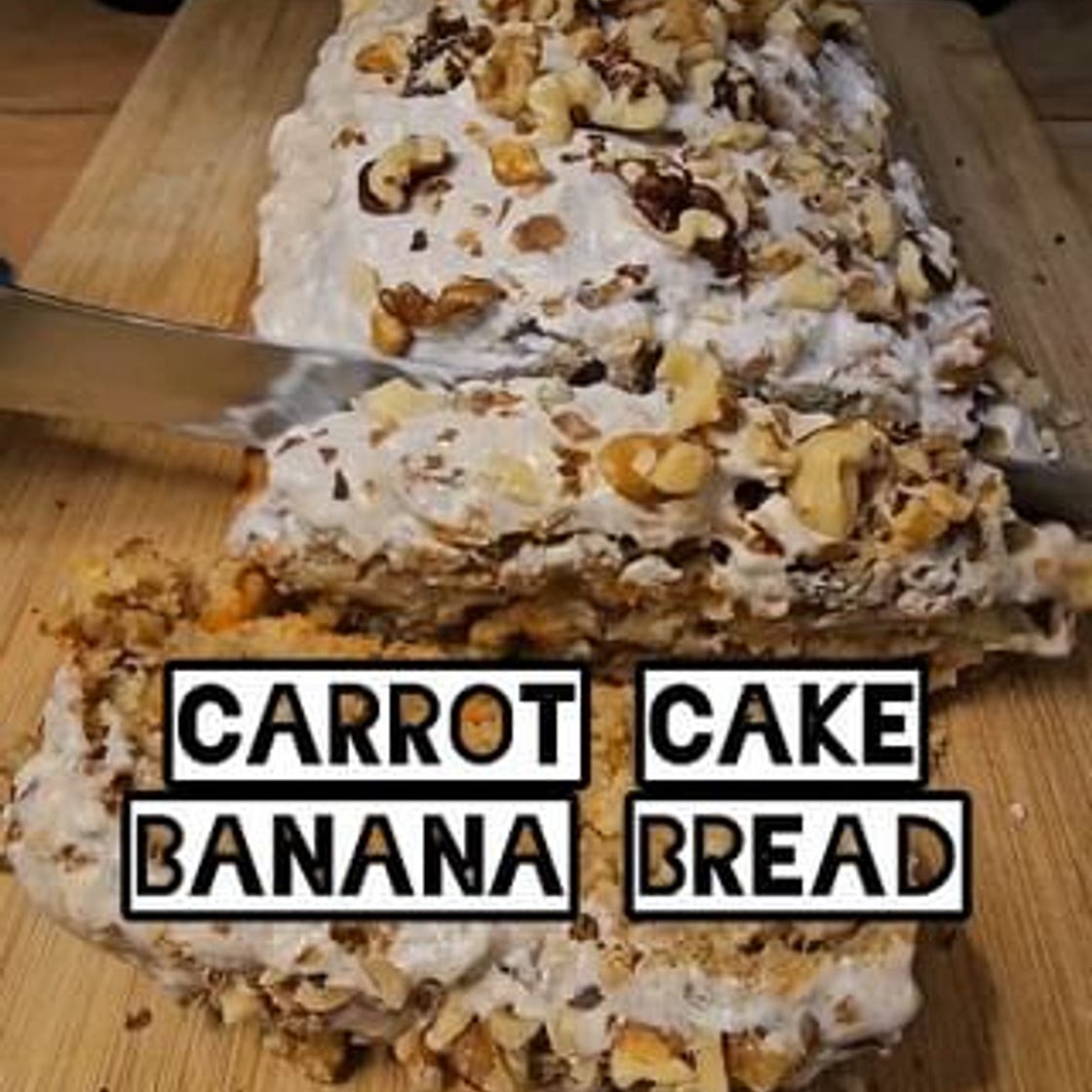 Carrot Cake Banana Bread